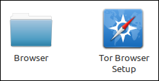 Tor Browser - после распаковки